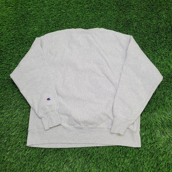 Vintage SDSU Sweatshirt Large 23x26 Champion Arch Y2K - Picture 3 of 14